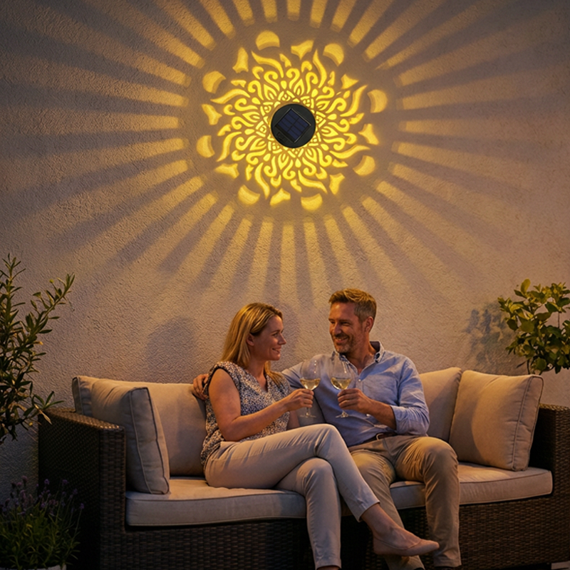 MandalaGlow — Solar Tuinlamp