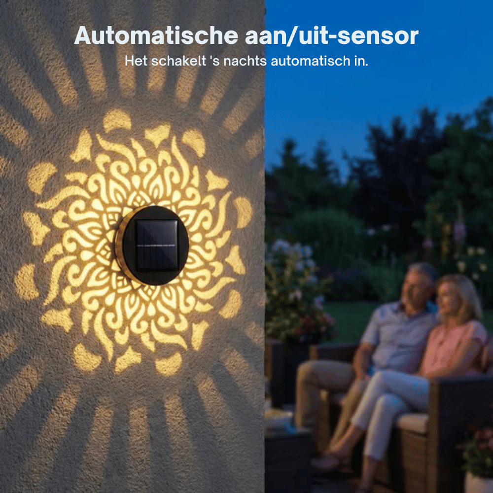 MandalaGlow — Solar Tuinlamp