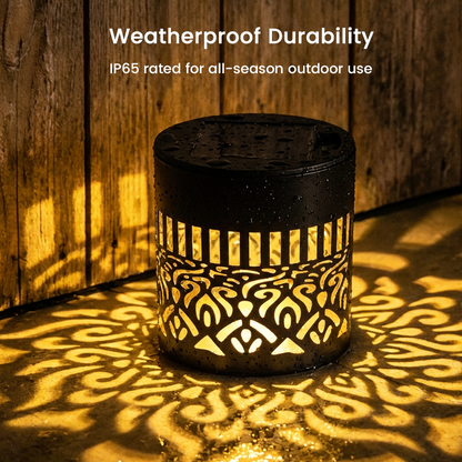 MandalaGlow — Solar Tuinlamp