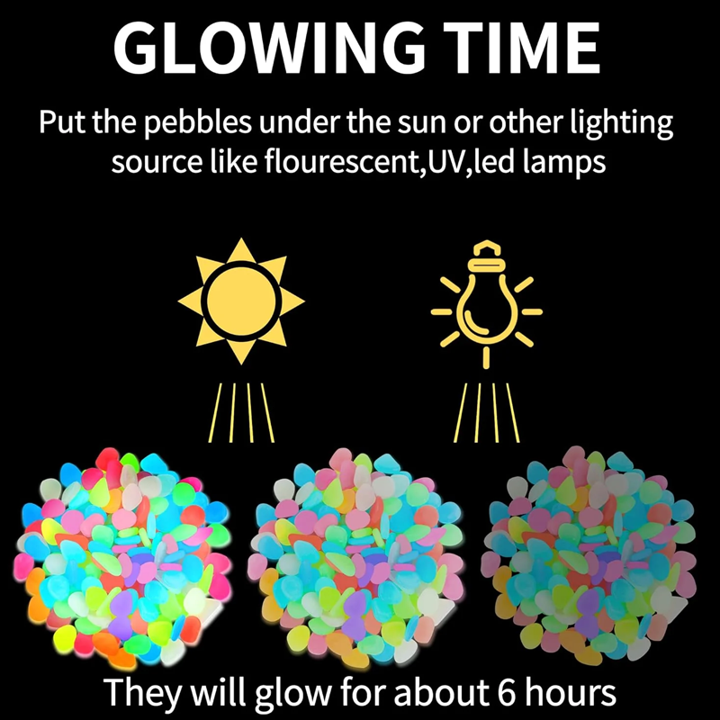 GlowGems® Glow Tuinstenen – Nu 50% Korting