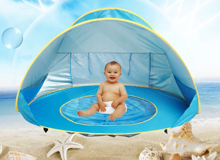 SunCocoon™ | Schaduw voor de zonnige dagen - Pop-up zonnescherm