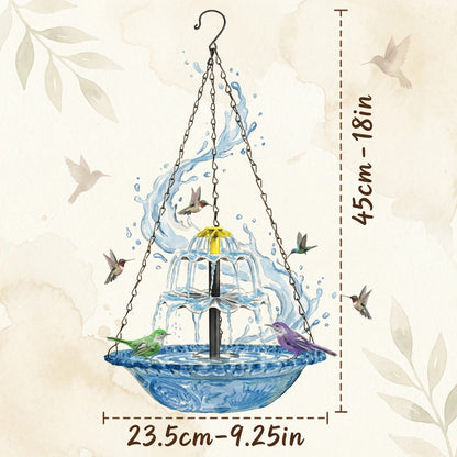 Luxe Vogelbad met Hangende Fontein