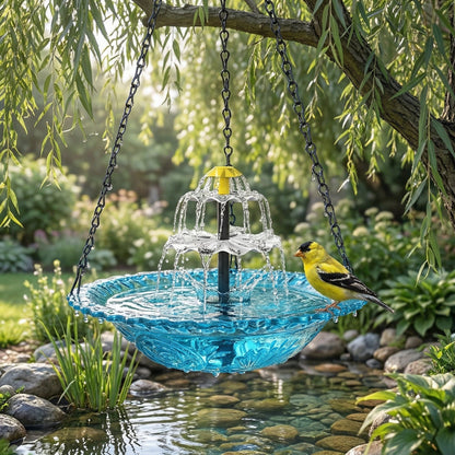Luxe Vogelbad met Hangende Fontein