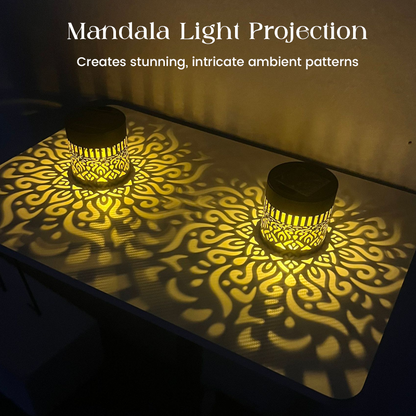 MandalaGlow — Solar Tuinlamp