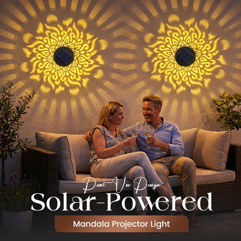 MandalaGlow — Solar Tuinlamp