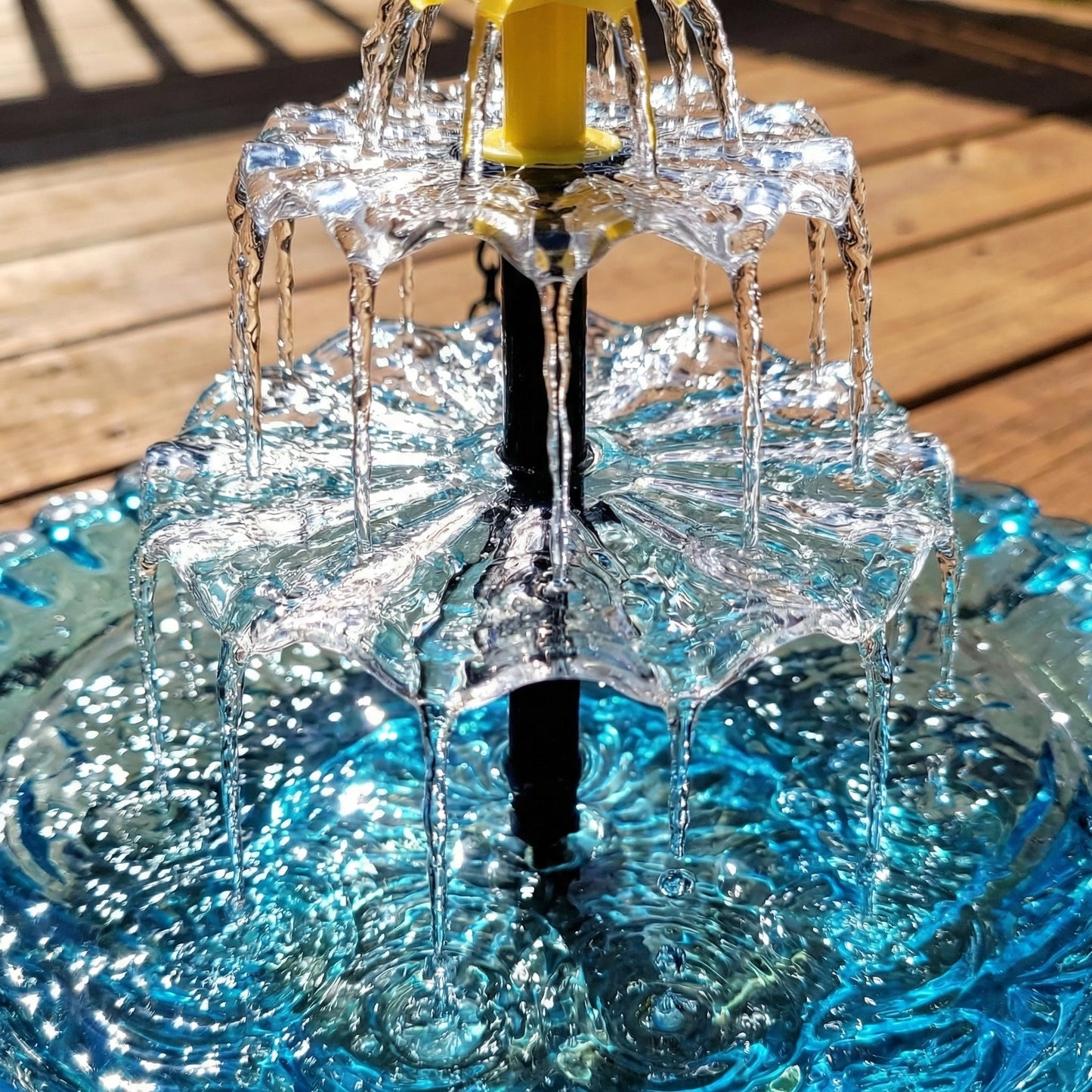 Luxe Vogelbad met Hangende Fontein