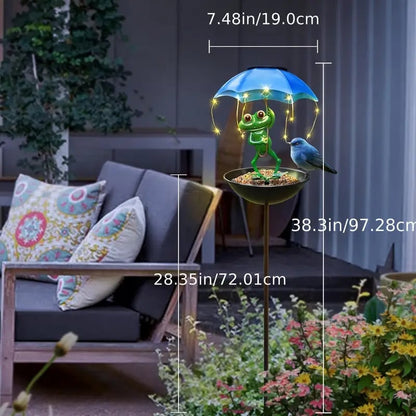 Frogsy™ | De Sfeervolle Vogelvoederbak