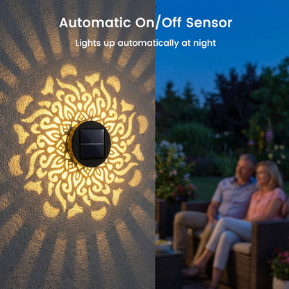 MandalaGlow — Solar Tuinlamp