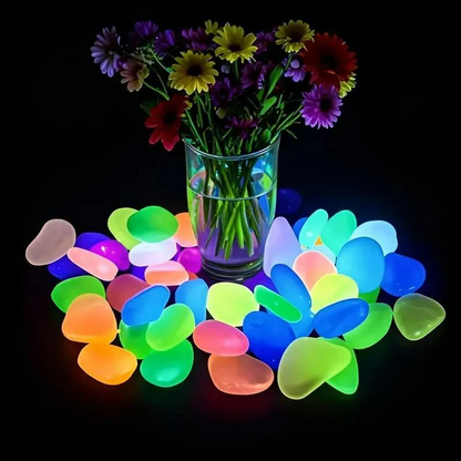GlowGems® Glow Tuinstenen – Nu 50% Korting