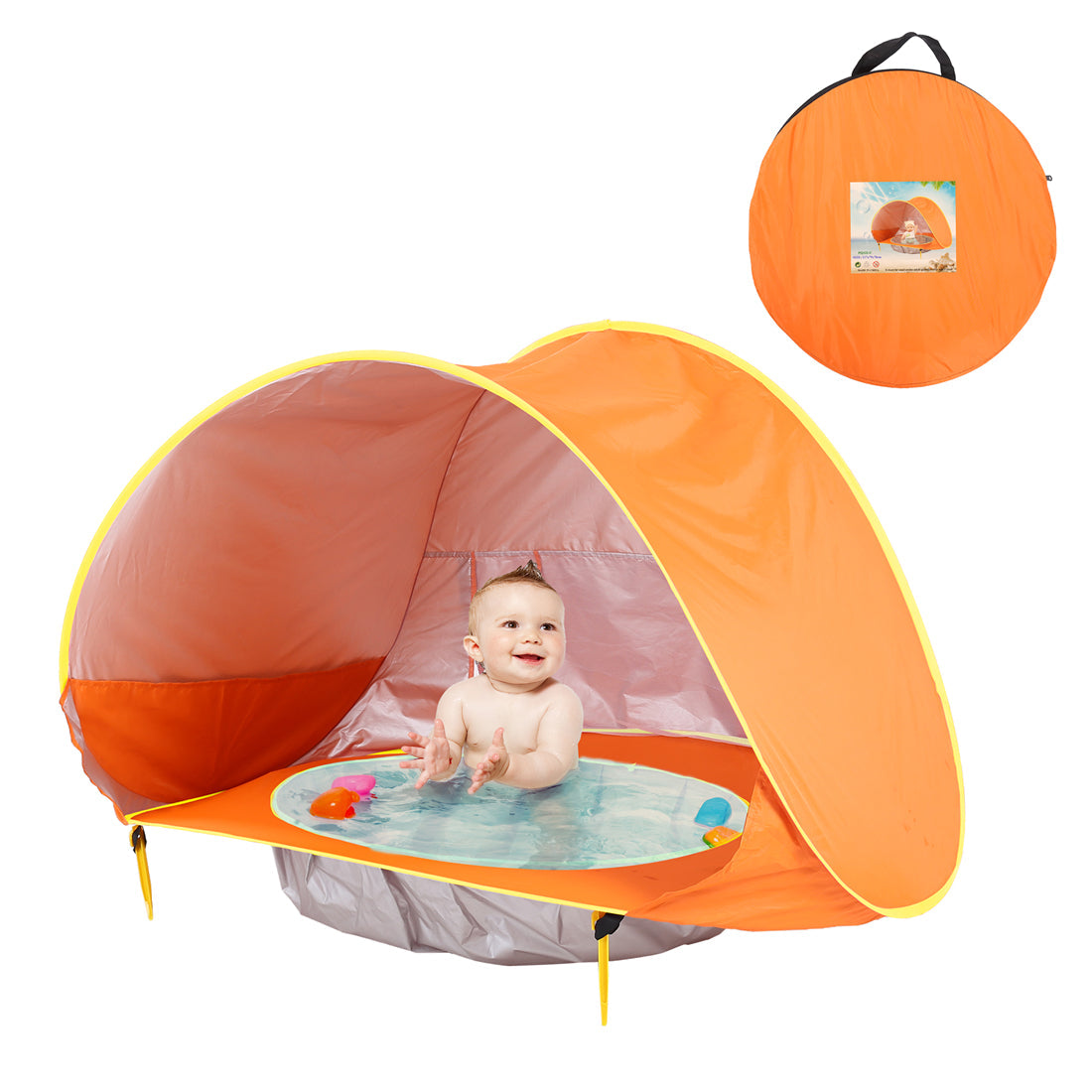 SunCocoon™ | Schaduw voor de zonnige dagen - Pop-up zonnescherm